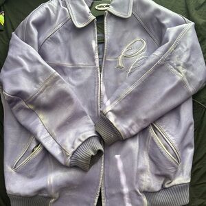 Pelle Pelle Lavender Leather Jacket